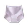 Ropa Interior de Tiro Alto Algodón Puro Sin Costuras 10A Entrepierna Antibacteriana Entrepierna Extendida 2025 Floral Nuevo Control de Abdomen Calzones para Niñas