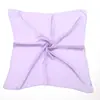Lenço de Seda Liso 70*70 para Mulheres, Lenço Quadrado Pequeno, Lenço de Pescoço Versátil Estilo Coreano Profissional, Lenço Decorativo Fino de Verão