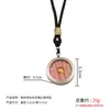 Colgante de Dinero Espíritu de la Montaña, Moneda de Plata Espíritu de la Montaña de Xizang, Colgante de Moneda de Cinabrio Estilo Chino Vintage, Accesorio de Collar Hebilla de Paz Retro