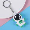 Venda por atacado spaceman PVC Keychain desenhos animados 3D boneca chaveiro criativo bonito cola macia chaveiro