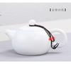 Bule de Jade de Gordura de Ovelha Cerâmica Pote Único Bule Grande Capacidade Conjunto de Chá Kung Fu Porcelana Branca Pintado a Ouro Pote Ocidental Pote Expresso