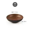 Melamina comercial olla caliente restaurante condimento plato para mojar barbacoa japonesa y coreana tazón buffet snack plato de pepinillos vajilla