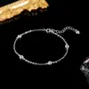 Novo Europeu e Americano Mais Vendido Pulseira Bolha com Zircônia Incrustada em Cobre Design de Moda Feminina Fecho Lagosta Joia de Mão Ajustável Atacado
