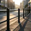 Barandillas Personalizadas de Acero Zincado Metálico para Puentes Fluviales, Vallas Municipales de Aislamiento para Aceras y Barandillas Protectoras para Pasarelas