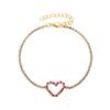 Pulseira Cruzada Flor Borboleta Novo Diamante Personalizada Temperamento Conjunto de Cobre Zircônia Pulseira Ajustável Pulseira Estilo Ins