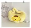Bolso de Mano de Peluche de Dibujos Animados Sanrio Kuromi Bolso Cosmético de Hombro para Niñas Bolso Suave Lindo Debajo del Brazo Fabricante Venta al por Mayor