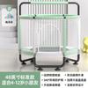 FUENTE Fábrica de trampolines para niños, trampolines pequeños para uso doméstico con red protectora, juguetes para niños con barras horizontales