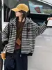 Jaqueta casual de outono, novo estilo, para meninas, jaqueta infantil com capuz, listrada, com zíper, top da moda