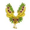 Lentejuelas cuello flor cuentas ramillete accesorios ropa de baile tocado [pequeño mayoreo] grande favorablemente