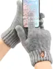 Guantes de Punto Reciclado RPET Europeos y Americanos, Protectores de Manos Jacquard Cálidos, Guantes Cepillados de Imitación Lana, Fábrica Personalizada