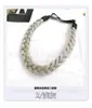 Diadema Trenzada de Dos Hilos Hecha a Mano de Comercio Exterior de Venta Caliente Peluca de Fibra de Alta Temperatura Diadema para Peluca