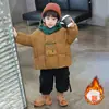 Chaqueta de Plumas para Niños Invierno 2025 Nueva Abrigo de Plumas de Pato Blanco para Niños Ropa de Invierno Gruesa y Cálida Chaqueta de Algodón de Invierno para Niños