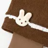 Calça Comprida Forrada com Lã de Inverno Dudu Home para Meninas Roupas de Bebê para Crianças Roupa de Inverno para Bebês Meninas