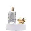 F110D-30ml Frasco Sub de Perfume Portátil com Fundo Vulcânico e Parafuso de Ponto, Frasco de Perfume Portátil de Vidro com Spray, Frasco Vazio