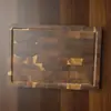 Tabla de Cortar Ranurada de Madera de Acacia Ma Zhan, Tabla de Cortar de Madera Adecuada para Cocinas Caseras, Restaurantes, Picnic y Campamento
