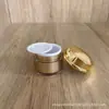En stock 15g crema para ojos acrílica botella de crema transparente doble capa delineador Muestra de crema hidratante cosméticos sub-empaque