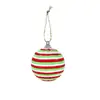 Decoração de Árvore de Natal de Novo Produto Transfronteiriça Decoração Feita à Mão Presente Pendurado Corda de Algodão Bola de Natal Pequeno Pingente Pingente de Atmosfera Festiva