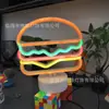 Nueva Luz de Neón LED de Hamburguesa para Escritorio, Luz Ambiental de Moda para Habitación, Dormitorio, Sala de Estar, Luz Nocturna, Luz Decorativa