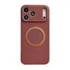 Adequado para iPhone 18 Pro Max, capa de telefone magnética em tecido com tecnologia de toque de pele, capa protetora anti-queda de cobertura total Apple 17