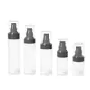 Spot 30ml-120ml novo PP fosco vácuo garrafa imprensa emulsão garrafa parafuso emulsão garrafa essência garrafa