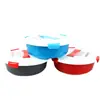 Conjunto de Três Peças de Tigelas para Mistura de Iscas com Tampas, Bordas Enroladas Espessadas, Forte Capacidade de Carga, Tigelas de Isca Antiaderentes