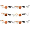 2025 Amazon Festival de Fantasmas de Halloween Decoración para Fiesta Arreglo Calabaza Telaraña Calavera Flor Venta al por Mayor Personalización