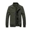 Chaqueta de trabajo HTN transfronteriza para hombre, otoño e invierno, cuello alto, forro polar, cálida, multibolsillos, chaqueta gruesa para hombre
