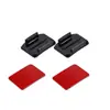 Accesorios GoPro 2 bases planas con adhesivo 3M soporte para perro Dajiang accesorios para cámara deportiva adhesivo de fijación suministro directo de fábrica