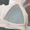 Xi Xinting 918 Ropa Interior Fina para Mujer para Estudiantes Ropa Interior de Escuela Secundaria Chaleco Deportivo para Mujer Taza Fija Agujero Transpirable
