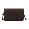 2024 Nova Bolsa Feminina Transfronteiriça Portátil Elegante Retro Chain Leopard Print Bolsa Design de Nicho Personalizado Crossbody Pequeno Quadrado Bolsa