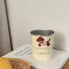 Taza de Cepillo de Dientes de Dibujos Animados Linda Casera para Uso en el Hogar, Acero Inoxidable, Resistente al Moho, Antibacteriano, Set de Cepillo de Dientes de Viaje para Parejas