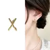 Pendientes Pequeños Sencillos y Elegantes, Nuevos Accesorios de Oreja Versátiles de Temperamento Elegante, Pendientes de Alta Gama de Lujo Ligero de Moda para Mujer al por Mayor