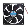 12025 Ventoinha de Resfriamento Alta Velocidade Silenciosa Grande Fluxo de Ar 12V Radiador Gabinete de Chassi Industrial Ventoinha DC Venda por Atacado
