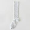 Calcetines apilados para niños verano delgados color sólido calcetines de algodón malla transpirable calcetines de pantorrilla verano blanco jk medias estilo japonés