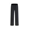 Pantalones Casuales Rectos Rayados Heyhenry Otoño/Invierno 2025 para Mujer, Simples Adelgazantes Holgados de Cintura Alta Perezosos Largos