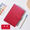 Para libro A6 macaron transfronterizo en stock, libreta A5, libro A7 de hojas sueltas, cuaderno con LOGO repujado