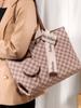 Bolso de Alta Gama 2025 Nuevo Bolso Tote para Mujer Gran Capacidad para Traslados Bolso de Hombro Combinable Portátil Bolso para Mujer Bolso Grande