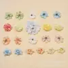 Accesorios para el Cabello Hanfu Flor de Seda Set de Flores Flor Artificial Flor Falsa Pasador de Pelo Adorno para la Cabeza Antiguo Pasador de Pelo Bolsa de Dolor de Flor Vestido de Boda DIY