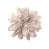 Estilo Chino Hada Gradiente Lirio Araña Luz de Hada Tul Flor Flor de Gasa DIY Pasador de Pelo Accesorio para el Cabello Vestido Ropa Accesorios de Flor