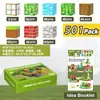 Bloques Magnéticos de Construcción Transfronterizos para Minecraft Set de Bloques Magnéticos Bosque Original Juguete Sensorial Stem Amazon