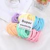 2021 nuevo color a juego anillo de toalla banda de goma de color sin costuras anillo para el cabello cuerda para el cabello versión coreana de 50 por paquete