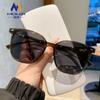 Óculos de Sol Femininos com Acabamento de Luxo, Nova Moda 2026, Adequados para Rostos Arredondados e Rostos Grandes, Emagrecimento, Óculos de Sol Polarizados, Proteção Solar e Proteção UV