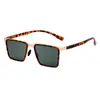 [Personalizado] Gafas de Sol de Montura Cuadrada Retro Europea y Americana para Hombre, Gafas de Sol Polarizadas de Moda para Hombre, Gafas de Sol al Por Mayor Transfronterizas