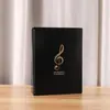 A4 al por mayor se puede imprimir con logo, no reflectante, se puede reescribir, modificar, anotar, soporte para partituras musicales, piano, banda coral, soporte para partituras musicales