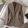 Amazon Transfronteiriço Quente Outono/Inverno Conjunto Profissional de Calça e Blazer Duas Peças Feminino Terno Formal Roupas de Trabalho Fábrica 8512