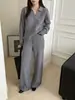 Suéter retrô de lã estilo coreano para mulheres, malha 100% lã pura, suéter versátil de gola V e manga longa para outono/inverno, top de tricô trançado