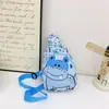 Nueva Bolsa Infantil Moda Transfronteriza Pechera para Niños y Niñas para Salir Bolso Cruzado Casual de Moda Mini Billetera para Niñas
