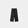 Pantalones casuales finos y frescos de cáñamo puro de color sólido para mujer, nuevos para primavera y verano, 60 hilos FSY60916