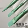 Set de Pinceles de Acuarela con Puntas Puntiagudas, Redondas y Planas, Cerdas Suaves, Pinceles para Principiantes, Materiales de Pintura de Nylon Hechos a Mano para Estudiantes, Hecho a Mano