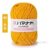 4 Ovillos de Hilo de Algodón Leche de Grosor Medio Hilo para Bebé Kit de Materiales para Tejer Crochet Hecho a Mano DIY Ramo de Muñeca
